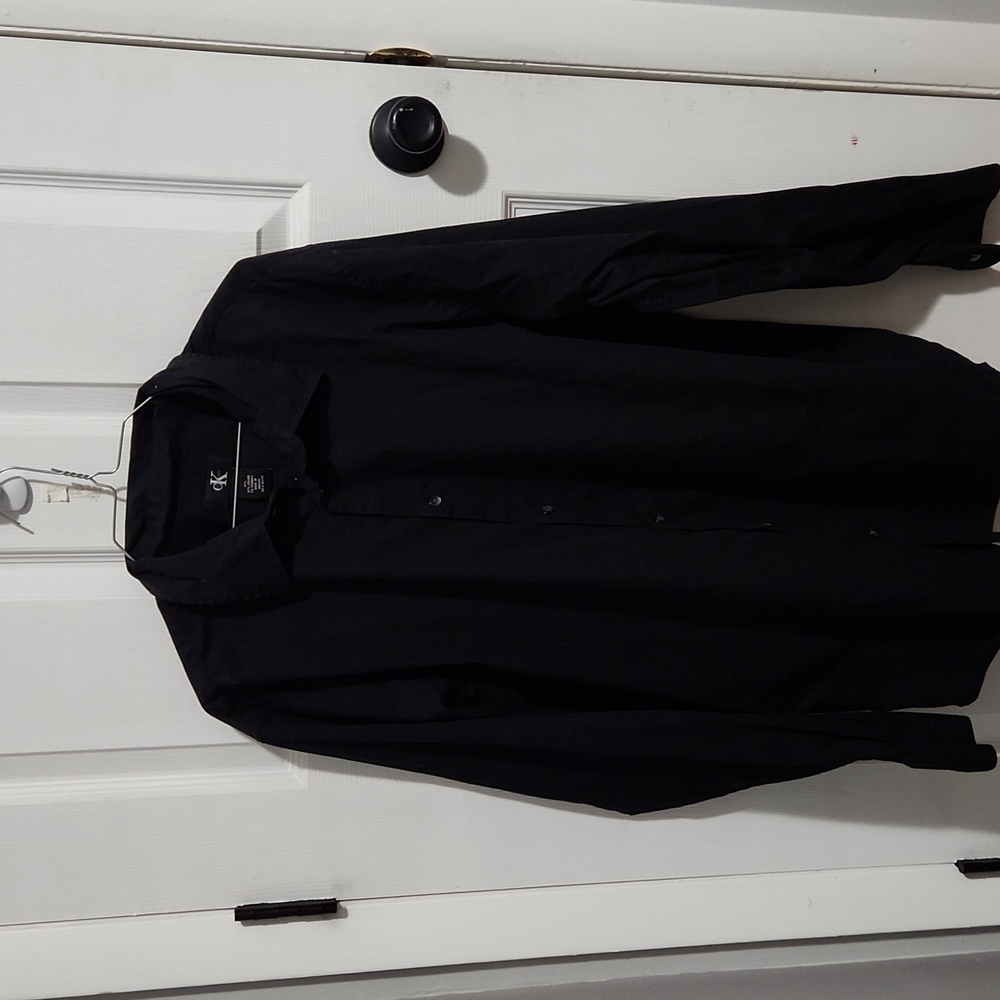Calvin Klein Black Dress Shirt